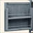 53.3" Outdoor Kitchen Island With Raised Shelf, Solid Wood Storage Cabinet With Stainless Steel Top, Outdoor Rolling Grill Cart With Internal Storage Rack, Adjustable Shelf, Spice Rack-487064766