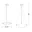 Glim 1 - Light Single Geometric Pendant