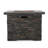 35-inch square fireplace MGO - 40,000 Btu