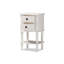 Table de chevet 2 tiroirs Milone Country Cottage