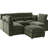 85.4" Modular With , Ports, Phone Holder, And Comfortable Footrest For Living Room L-Shaped Sectional Bed Design, Movable Charging, Soft Seat Back-261839654