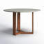 Hollins 48'' Round Marble Dining Table-950868124-950868127