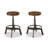 Port Morris Adjustable Height Counter Stool with Metal Frame