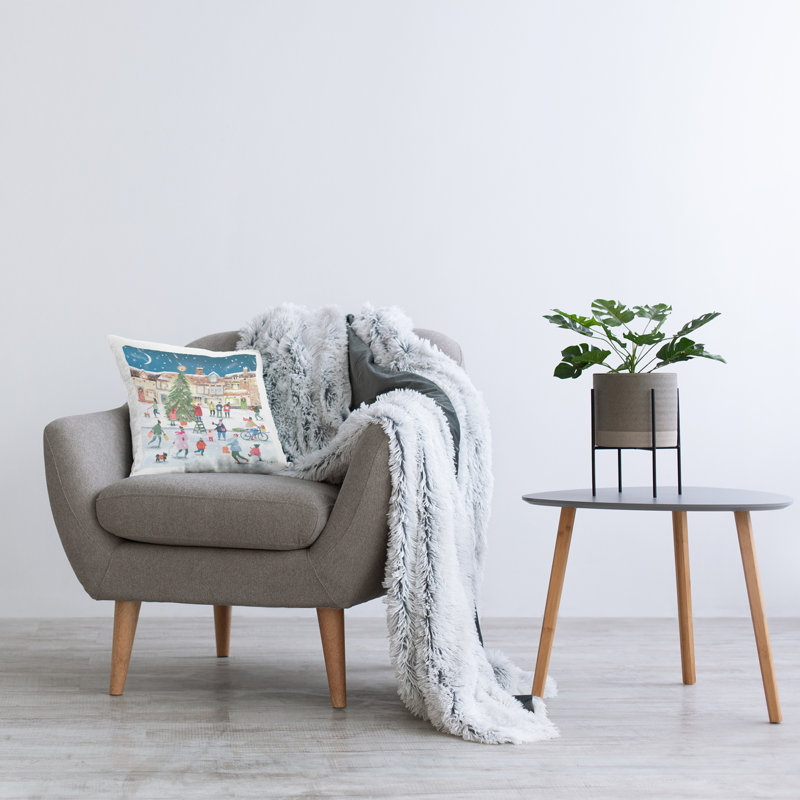Coussin Festive Winter Town