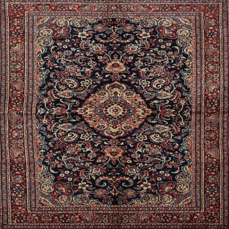 Orionis Performance Oriental Indoor Rug, Round 5'