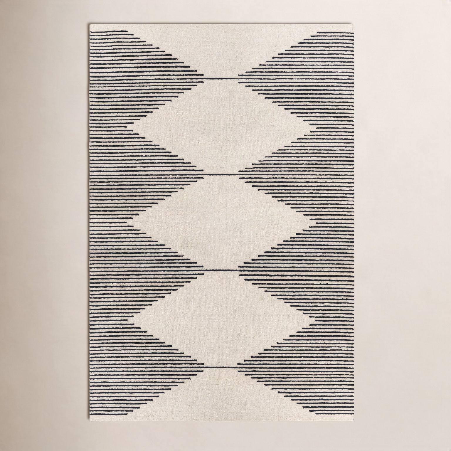 Mueller Hand-Tufted Rug, Rectangle 6' x 9'