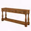 Longue console en bois avec 3 tiroirs et 1 tablette inférieure-350879663