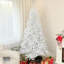 Arbre de Noël artificiel 7,5 pi non éclairé, 1346 branches, ouverture automatique, base en acier, décoration des Fêtes-607022194-607022192