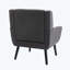 Chaise d'appoint avec pieds noirs pour la maison d'intérieur-686435
