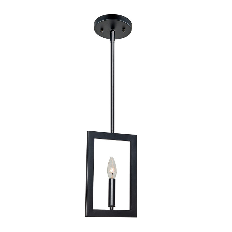Luminaire suspendu noir 1 lumière Gladsheim