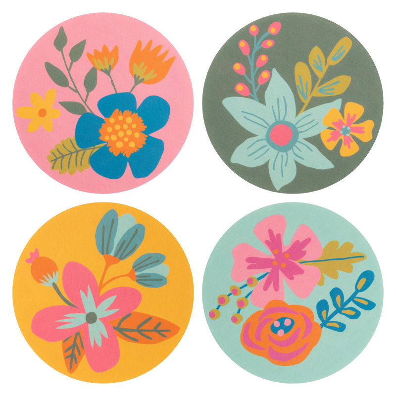 Sous-verres en papier Shelly