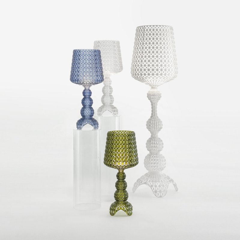 Kabuki LED Table Lamp, Crystal