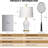 Modern Ceramic Table Lamps Set Of 2