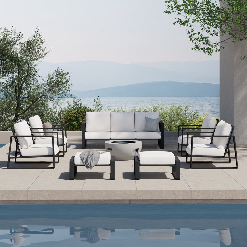 Leanna Galena Outdoor Seating Group, 4, Yes
