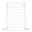 Wall-Mounted Display Rack Wrapping Paper Ribbon Holder-1338126388