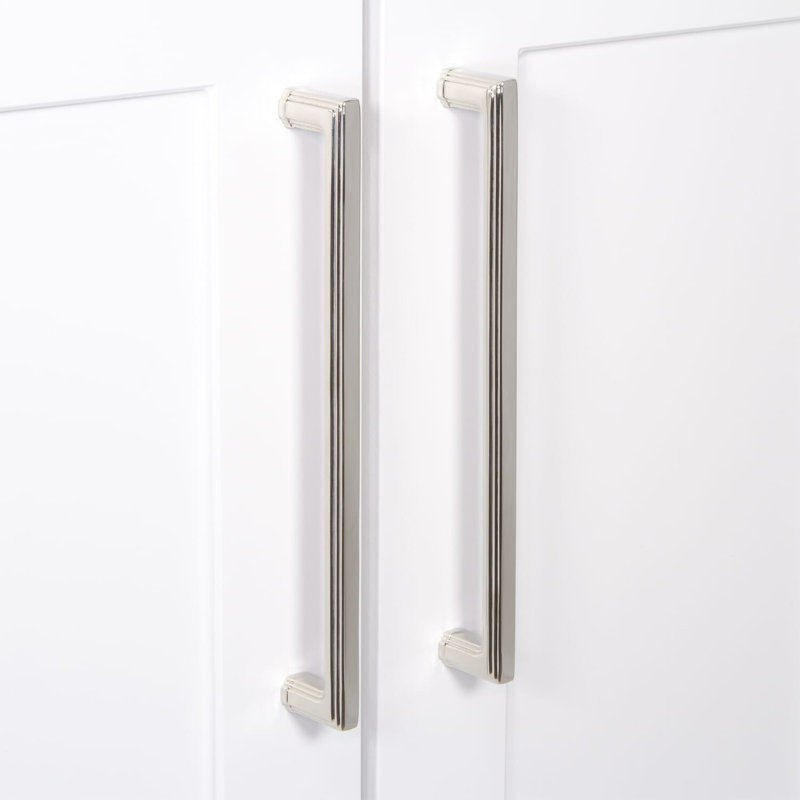 Bar / Handle Pull, 6", Polished Nickel