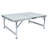 Ameriya 90cm Rectangular Fold-in-Half Adjustable Folding Table
