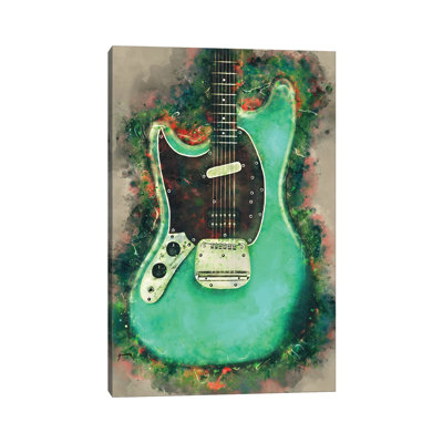 Kurt " Kurt Cobain's Electric Guitar " by Pop Cult Posters
