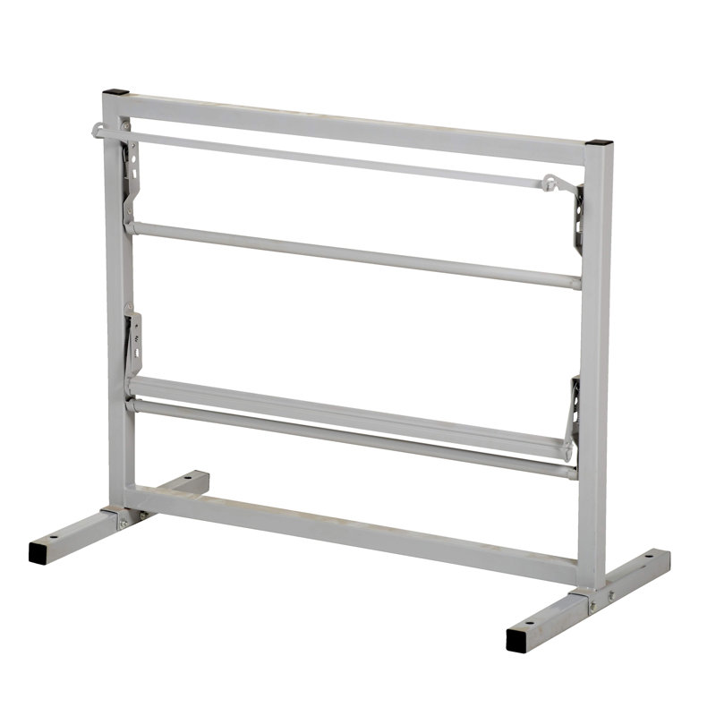 PAPER DISPENSER STAND-2 TIER 48 IN WIDE, 27.375" H x 53" W x 18.25" D