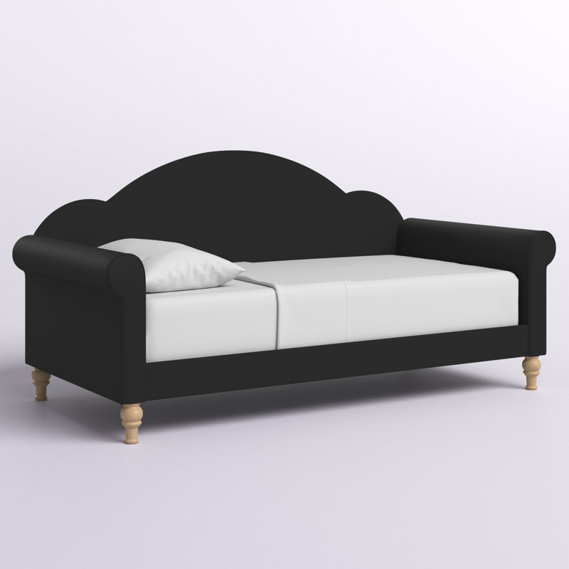Alvon Upholstered Daybed, Black