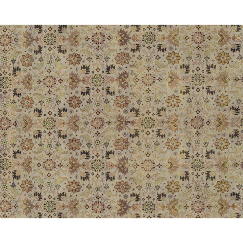 Avalon Wool Southwestern Area Rug in Beige/Brown