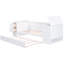 White Twin Daybed With Cabinet Storage, Trundle Bed & Electrical Charging - Build Size Storage Compartment, Solid Wood-882459986