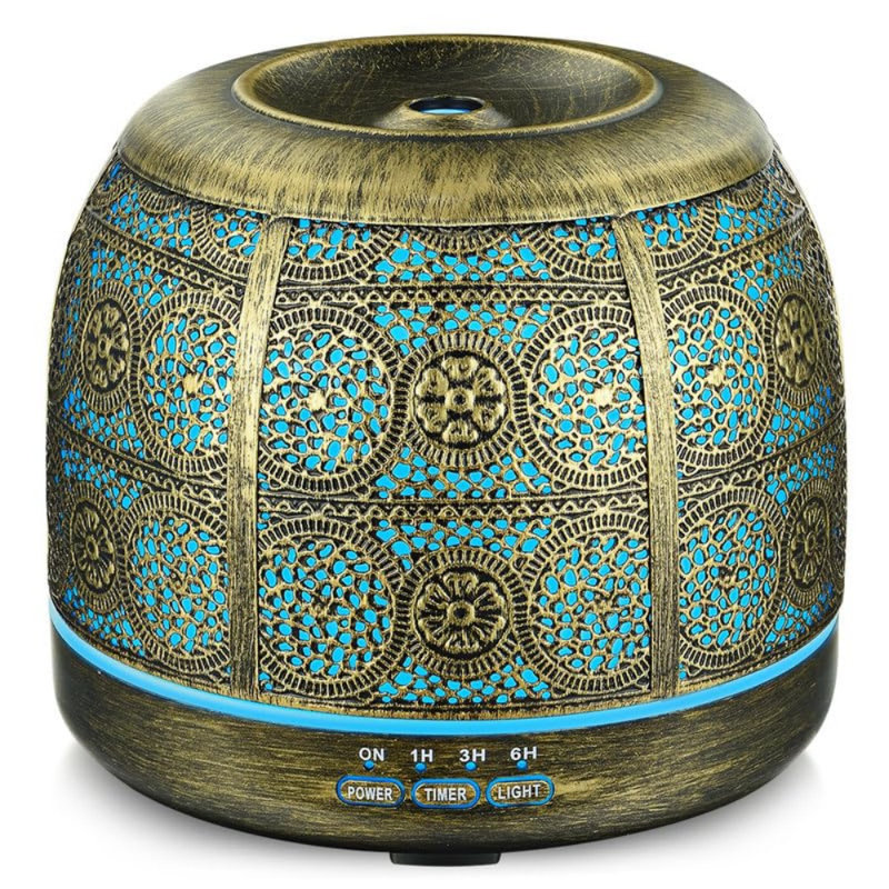 Essential Oil Diffusers For Large Room, Metal Diffusers For Essential Oils, Ultrasonic Aromatherapy Diffuser For Home Office, Gift For Women And Men