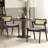 Kikuo 17.5'' H Velvet Upholstered Side Chair-1759209808