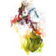 Colorant Twirl I Print-26698358