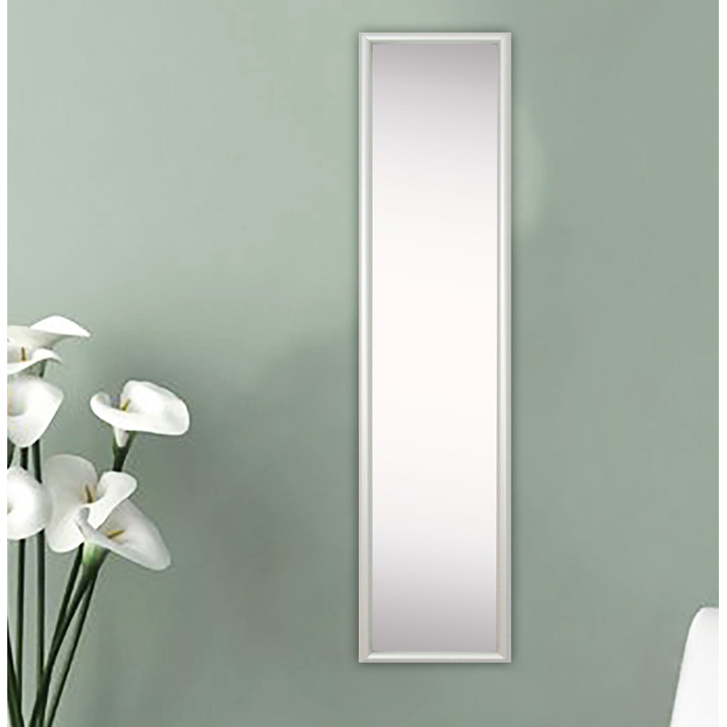 Derosier Metal Flat Wall Mirror, 24" H x 6" W