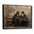 Black Floater Framed