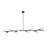 10-Lights  Adjustable Modern Linear Branch Chandelier-123162534
