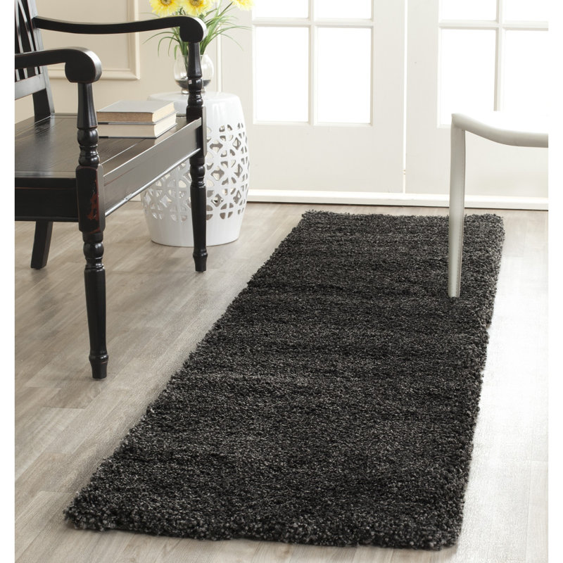 Eastridge Dark Gray Area Rug, Runner 2' x 8'