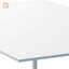 Table basse moderne octogonale avec plateau en panneau de fibres à densité moyenne et base en métal, parfaite pour les petits espaces et les intérieurs élégants