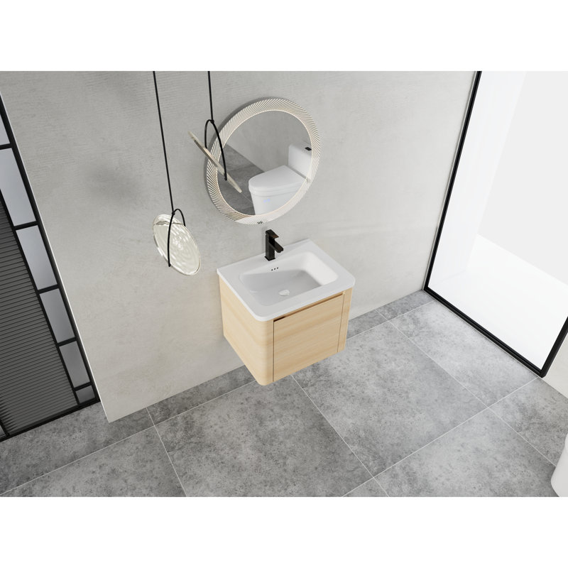Ensemble de meuble-lavabo mural Roomfitter Modern, 24"