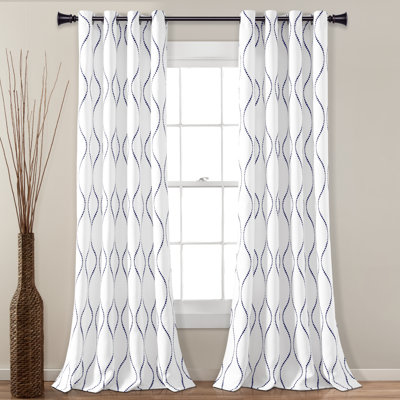 Swirl Room Darkening Curtain Pair
