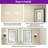 Dineen Front and Backlit LED Tempered Glass Vanity Mirror-790965669-790965675