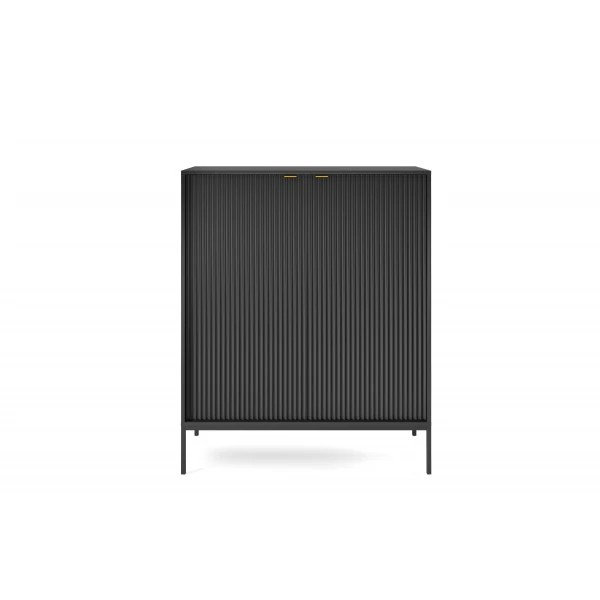 104cm W Chest of Drawers, Black
