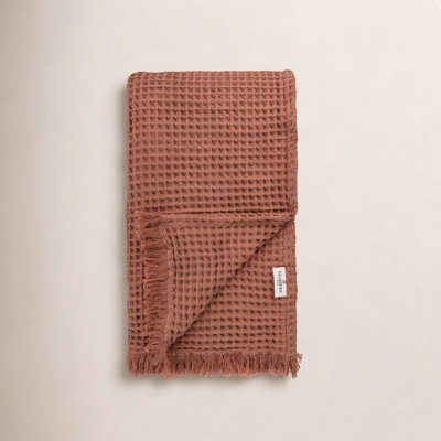 Devia Waffle Turkish Cotton Blanket