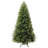 Traditional Prelit Artificial Christmas Tree with Warm Lights and Metal Stand, Wide Realistic Tree-1760786250