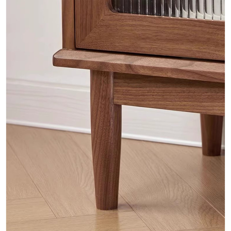 Buffet décoratif réglable en métal stratifié, H 39,37 po x l 31,50 po x P 15,75 po
