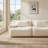 Boneless Modular Cloud Couch Sofa,Chenille Sectional Sofa, Modern Minimalist Design for Living Room, Deep Seat & Supportive Back, Non-Slip Base, No Assembly Required-764152697-764926405