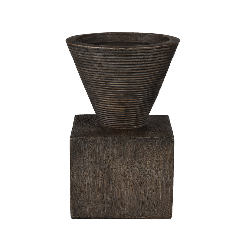 Disa Candleholder - Small, 6" H x 4" W x 4" D