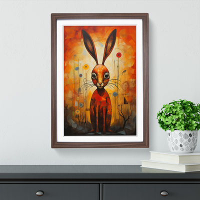 Hare Orphism No.3 - Framed Print