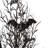 Halloween Bat Plants & Flowers Tabletop Tree