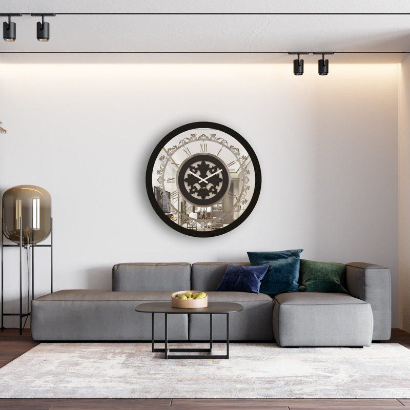 Ilhana Wood Wall Clock