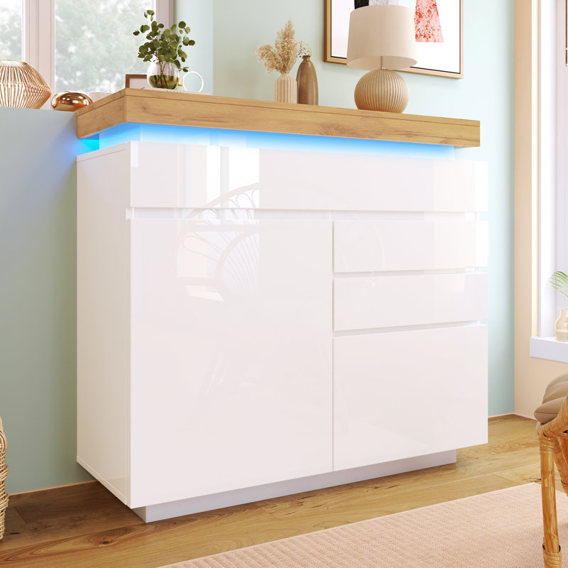 110.00cm W 3 - Drawer Chest of Drawers
