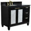 Ensemble de meuble-lavabo simple 43 "avec miroir Schreck-326489478-326489472