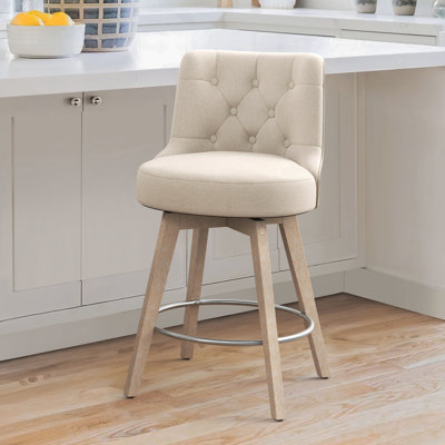 Tabouret de comptoir pivotant 26,7 po Arleine