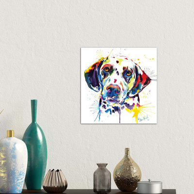 Dalmatian 1 Piece Wrapped Canvas Wall Art